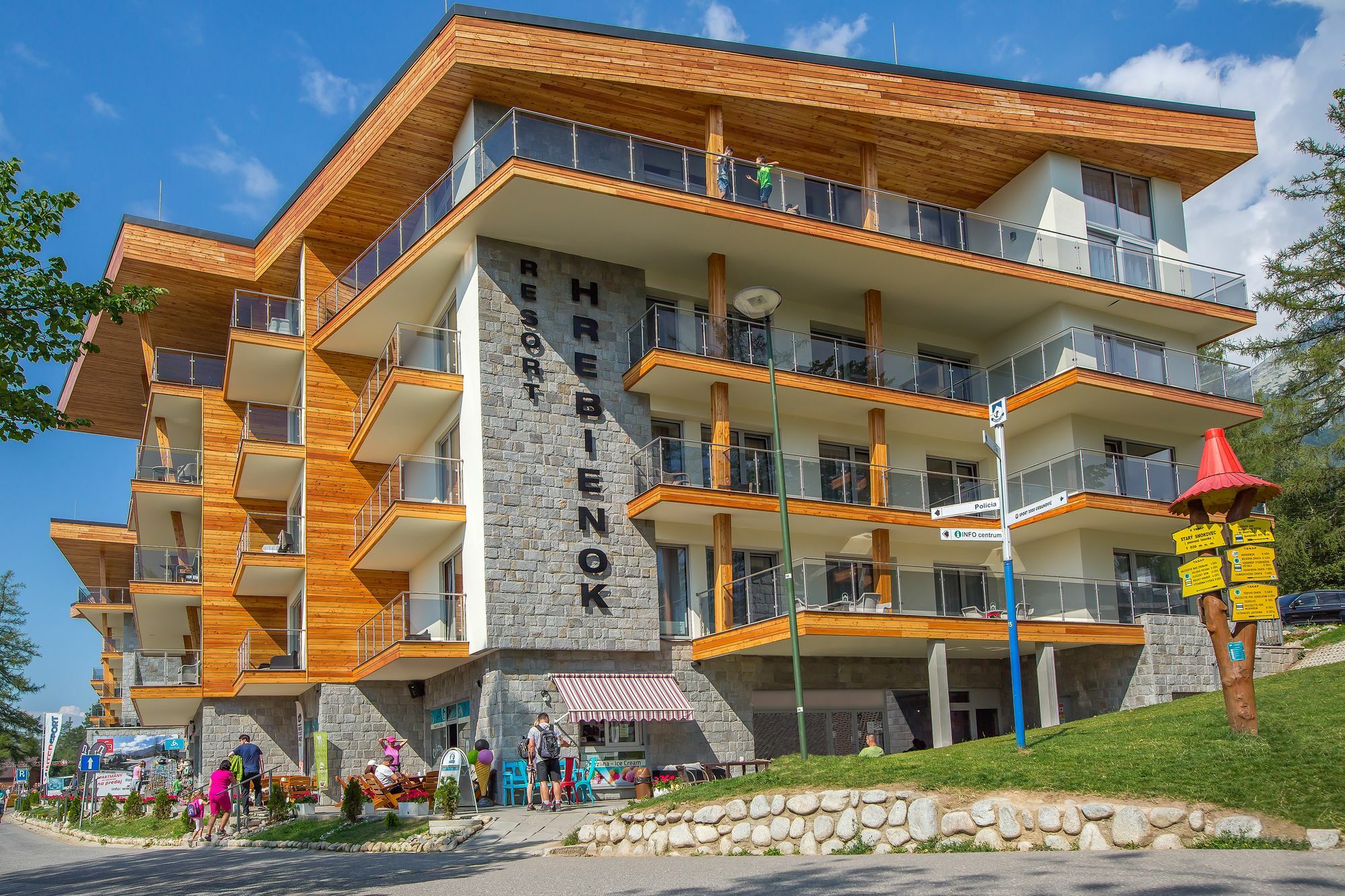 公寓 Apartmanovy Hrebienok